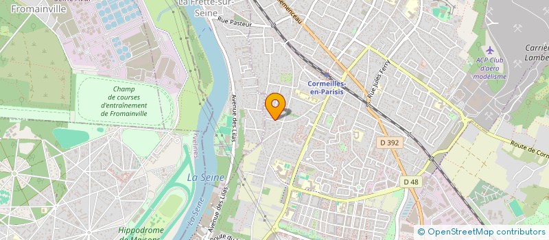 localisation de l'entreprise LA SAMANNA INVEST  CORMEILLES-EN-PARISIS