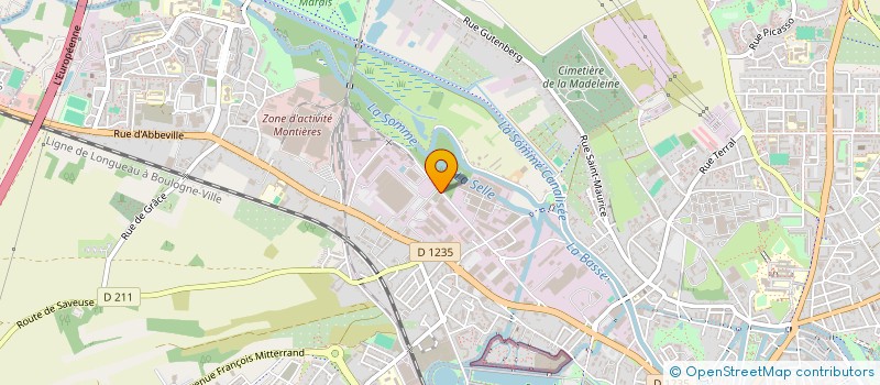 localisation de l'entreprise LA SAMARIENNE  AMIENS