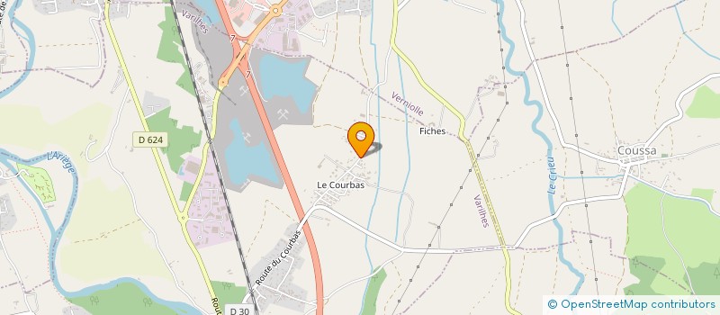 localisation de l'entreprise LA SANCH' à VARILHES
