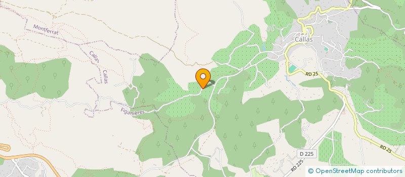 localisation de l'entreprise LA SANFLORADA  CALLAS