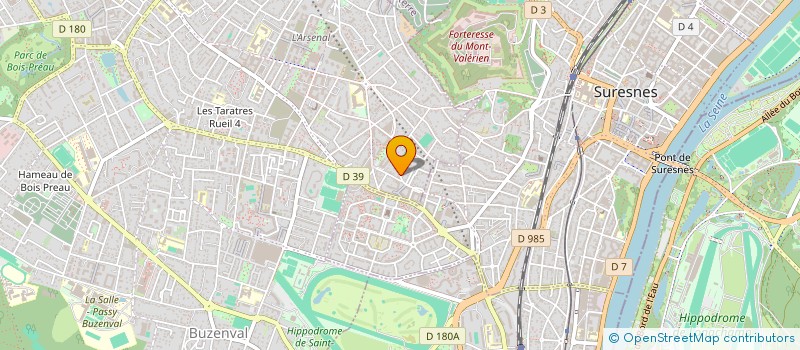 localisation de l'entreprise LA SANTA MARIA à RUEIL-MALMAISON