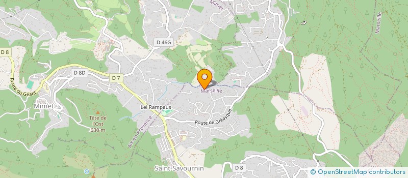 localisation de l'entreprise LA SANTE PAR LE MOUVEMENT  SAINT-SAVOURNIN