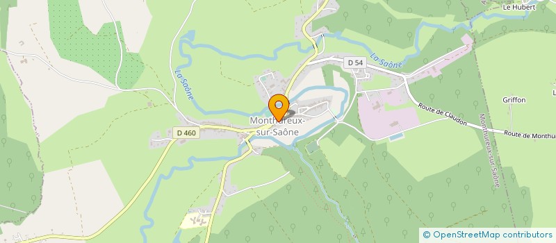 localisation de l'entreprise LA SAONE AGRICOLE  MONTHUREUX-SUR-SAONE