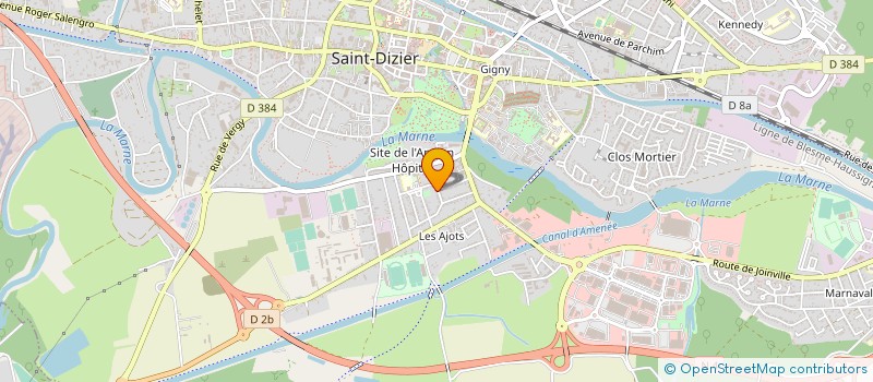 localisation de l'entreprise LA SAPIGNICOURTOISE à SAPIGNICOURT