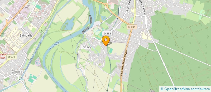 localisation de l'entreprise LA SAPINIERE  DIJON