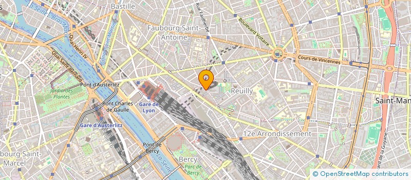 localisation de l'entreprise LA SAPOTILLE  PARIS