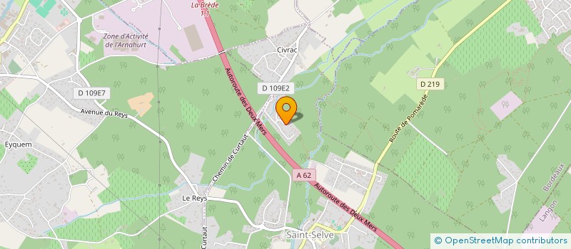 localisation de l'entreprise LA SAPOTILLE  SAINT-SELVE