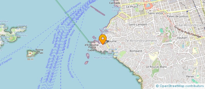 localisation de l'entreprise LA SARABANDE DES PANTINS à MARSEILLE