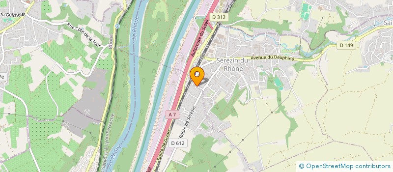 localisation de l'entreprise LA SARAZINIERE  TERNAY