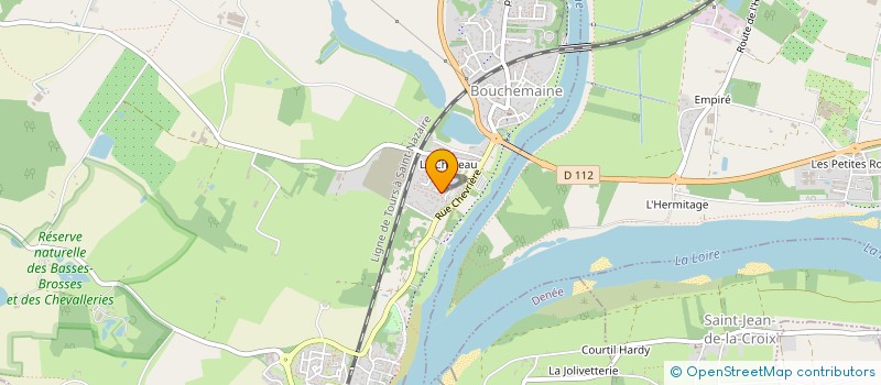 localisation de l'entreprise LA SARCELLE BOUCHEMAINOISE  BOUCHEMAINE