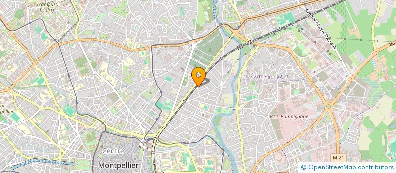 localisation de l'entreprise LA SARDANE à MONTPELLIER