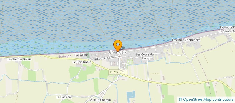 localisation de l'entreprise LA SARDINE  CHERRUEIX