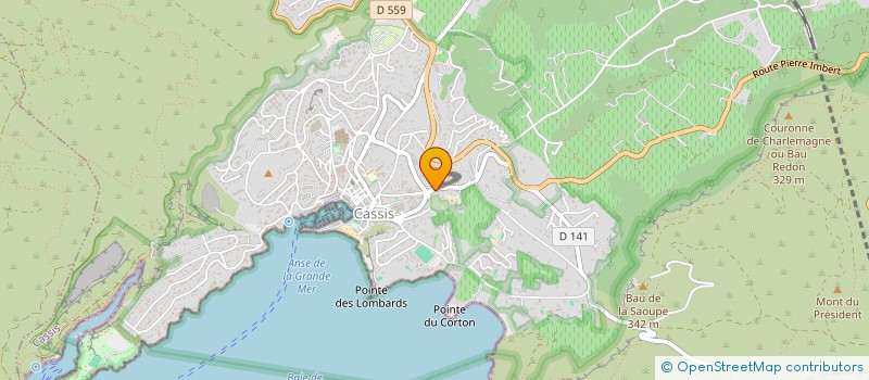 localisation de l'entreprise LA SARDINE  CASSIS