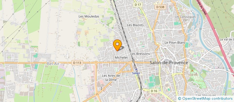 localisation de l'entreprise LA SARDINE AU REBLOCHON  SALON-DE-PROVENCE