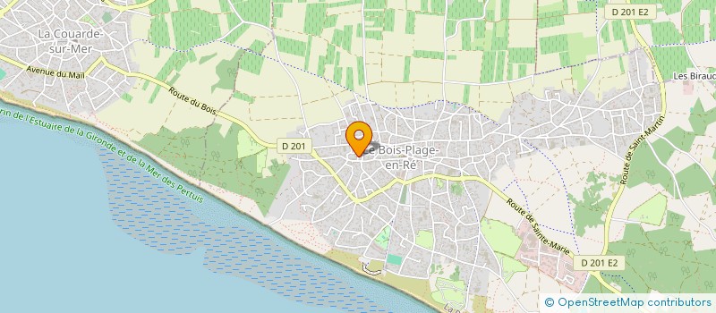 localisation de l'entreprise LA SARDINERIE  LE BOIS-PLAGE-EN-RE