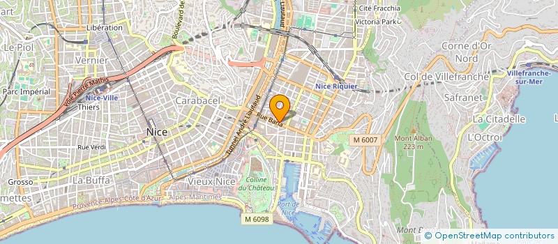 localisation de l'entreprise LA SARIETTE à NICE