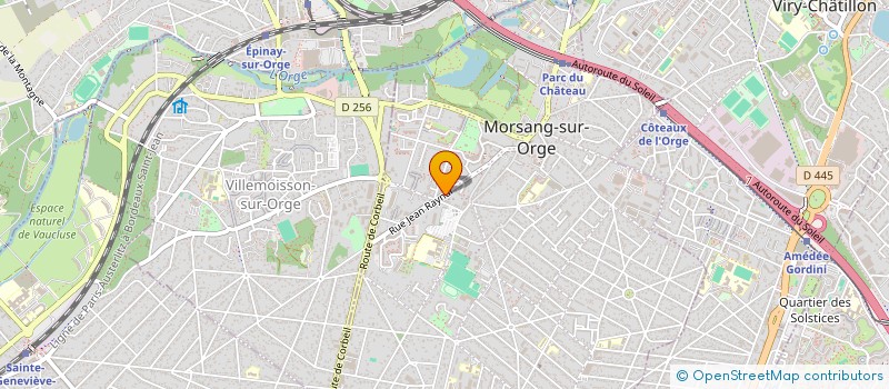 localisation de l'entreprise LA SARTHOISE à MORSANG-SUR-ORGE