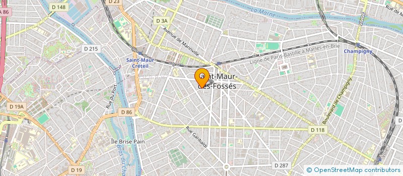 localisation de l'entreprise LA SARTHOISE FACADE à SAINT-MAUR-DES-FOSSES