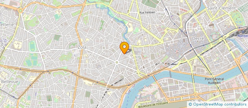 localisation de l'entreprise LA SARTORIA  NANTES