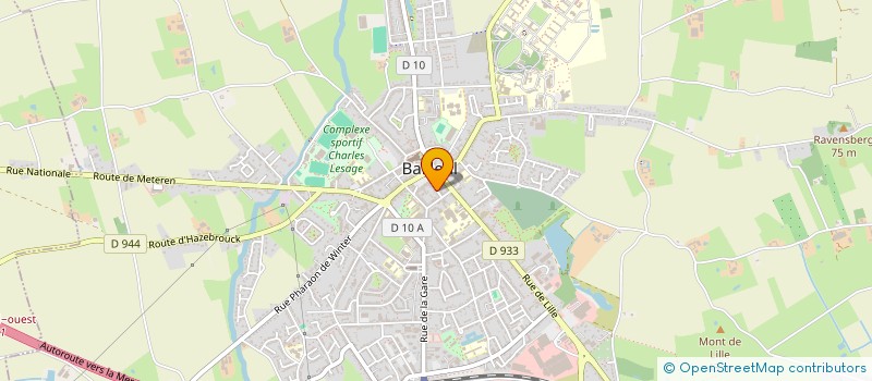 localisation de l'entreprise LA SAUCE à BAILLEUL