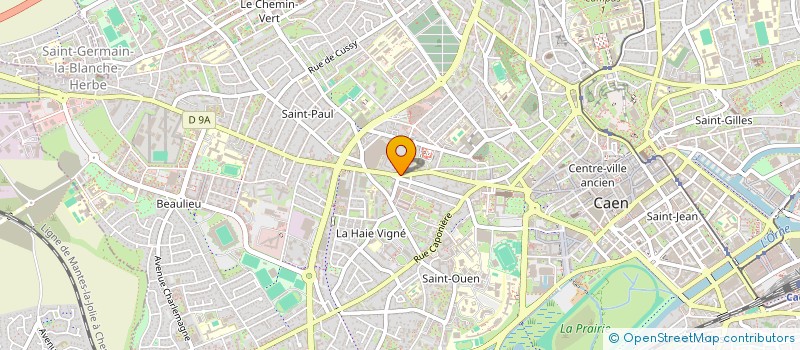 localisation de l'entreprise LA SAUCE à CAEN