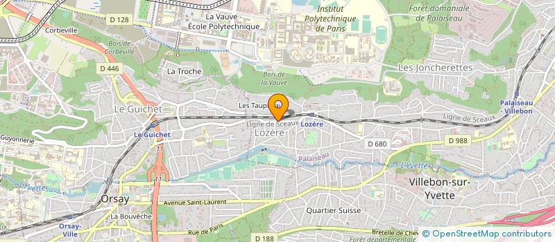 localisation de l'entreprise LA SAUCE A GENZO à PALAISEAU