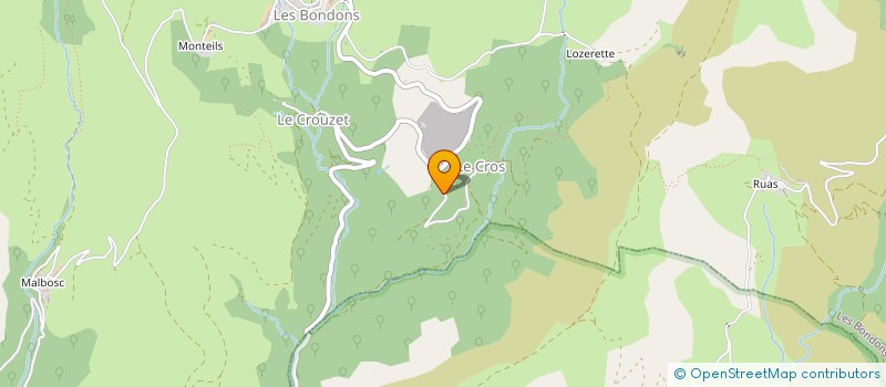 localisation de l'entreprise LA SAUCE A SON à CANS ET CEVENNES