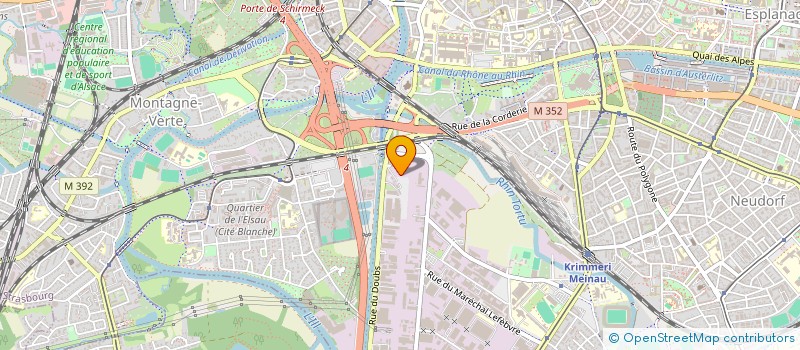 localisation de l'entreprise LA SAUCE AUX JEUX à STRASBOURG