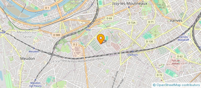 localisation de l'entreprise LA SAUCE BOOKREW à ISSY-LES-MOULINEAUX