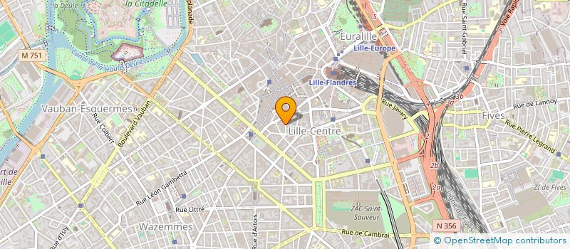 localisation de l'entreprise LA SAUCE DU PLAT  LILLE