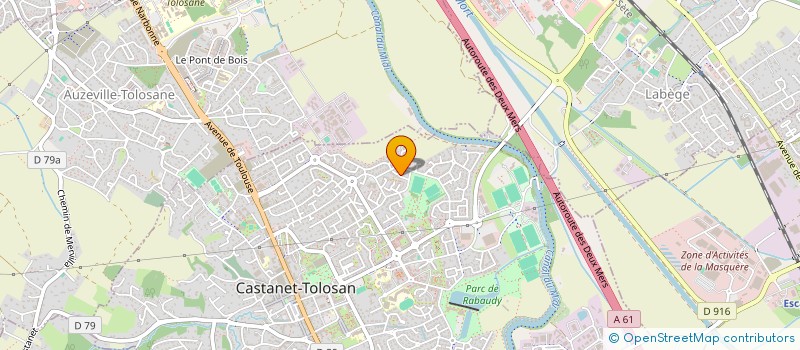 localisation de l'entreprise LA SAUCE EN VRAC à CASTANET-TOLOSAN