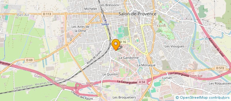 localisation de l'entreprise LA SAUCE KI PIC  SALON-DE-PROVENCE