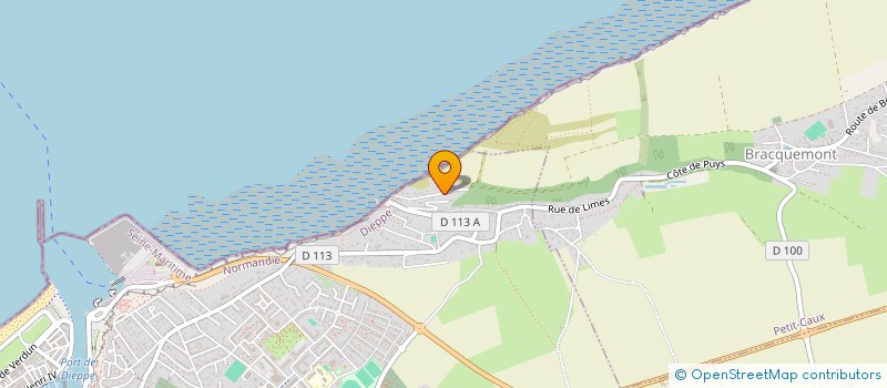 localisation de l'entreprise LA SAUCE PIMENT à DIEPPE