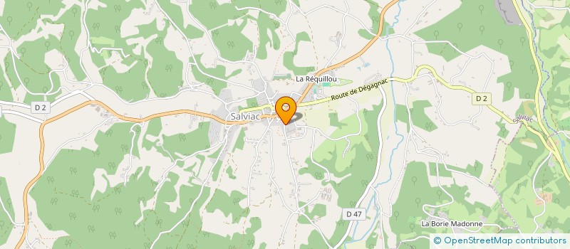 localisation de l'entreprise LA SAUMONERIE OCCITANE à SALVIAC