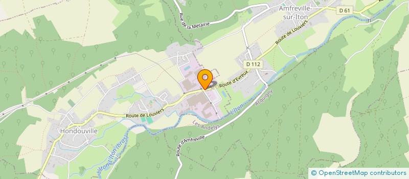 localisation de l'entreprise LA SAUVAGEONNE  AMFREVILLE-SUR-ITON