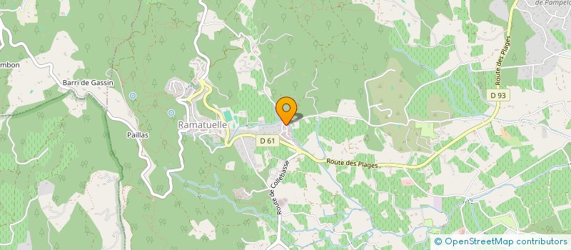 localisation de l'entreprise LA SAUVAGEONNE à RAMATUELLE
