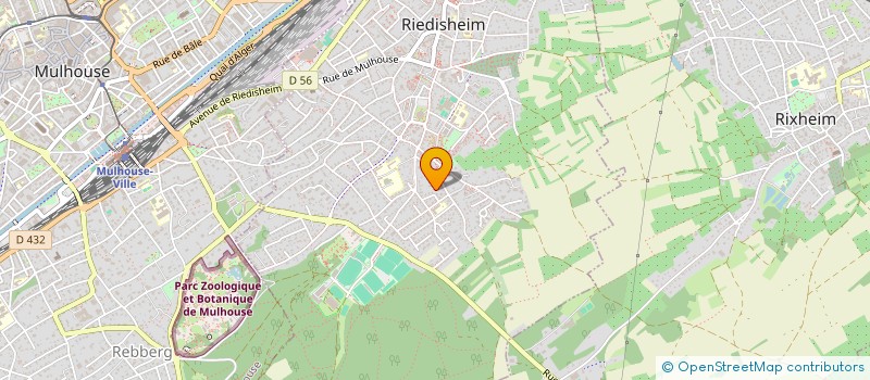 localisation de l'entreprise LA SAUVAGERE  RIEDISHEIM