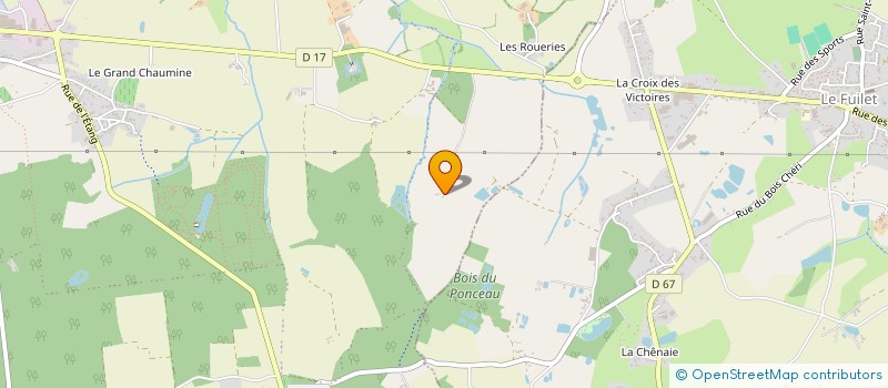 localisation de l'entreprise LA SAUVAGERE à OREE-D'ANJOU