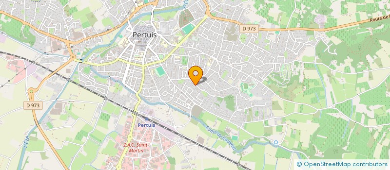 localisation de l'entreprise LA SAUVI SERVICE SOIN DOMICILE  PERTUIS