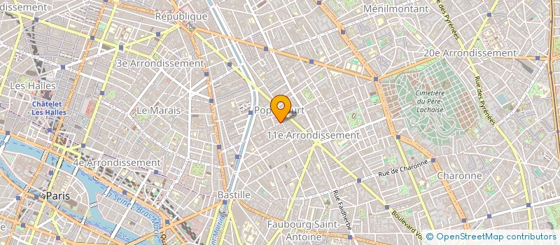 localisation de l'entreprise LA SAVANE  PARIS