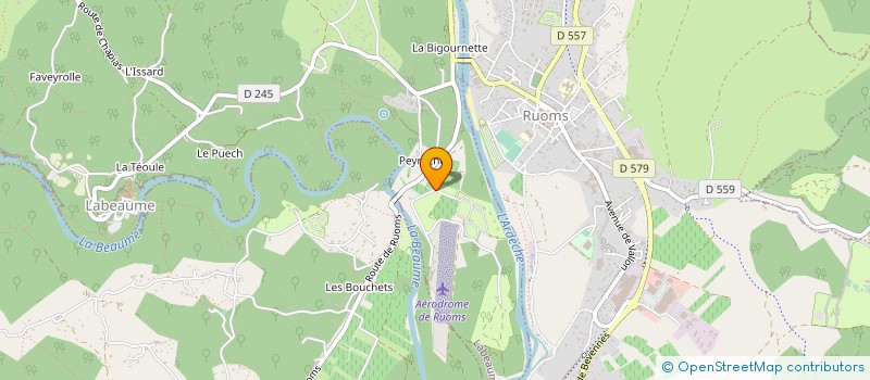 localisation de l'entreprise LA SAVANE à LABEAUME