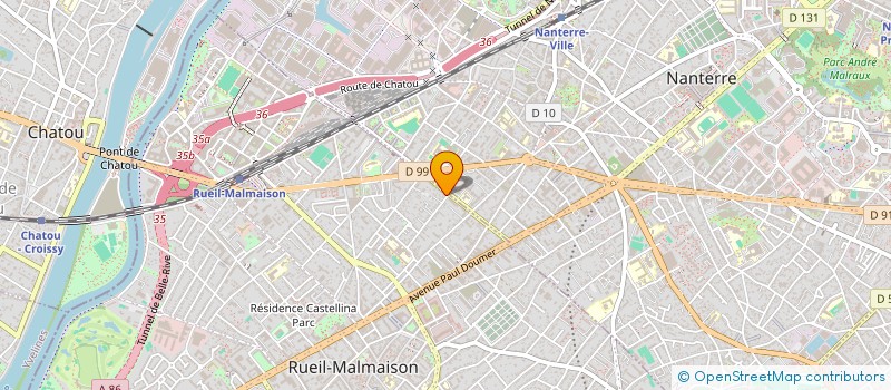 localisation de l'entreprise LA SAVEUR AUTHENTIQUE à RUEIL-MALMAISON