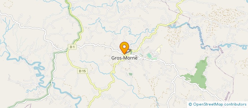 localisation de l'entreprise LA SAVEUR DE BLE à GROS-MORNE