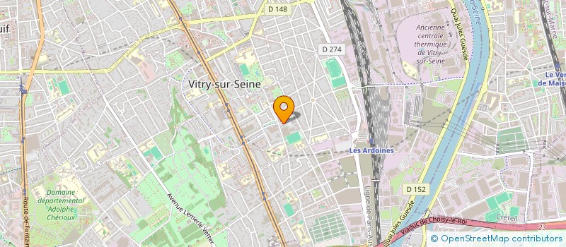 localisation de l'entreprise LA SAVEUR DES VIANDES à VITRY-SUR-SEINE