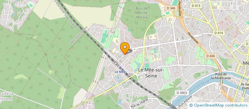 localisation de l'entreprise LA SAVEUR EXOTIQUE à LE MEE-SUR-SEINE