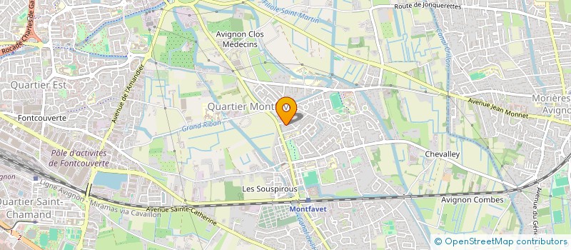 localisation de l'entreprise LA SAVOIE  AVIGNON