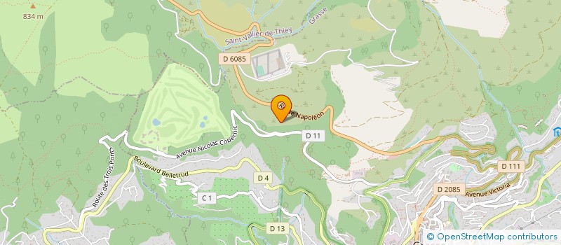 localisation de l'entreprise LA SAVONETTE à GRASSE