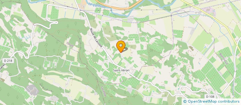 localisation de l'entreprise LA SAVONNADE  GOULT