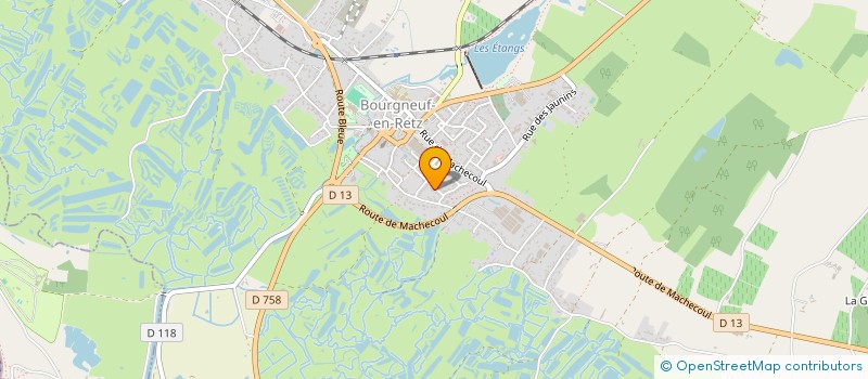 localisation de l'entreprise LA SAVONNERIE DE MARCEL  VILLENEUVE-EN-RETZ