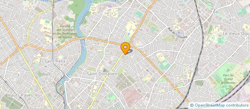 localisation de l'entreprise LA SAVONNERIE NANTAISE à NANTES